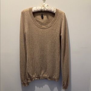 Theory Women's Cashmere Demonte Royal scoop neck  Sweater in medium
